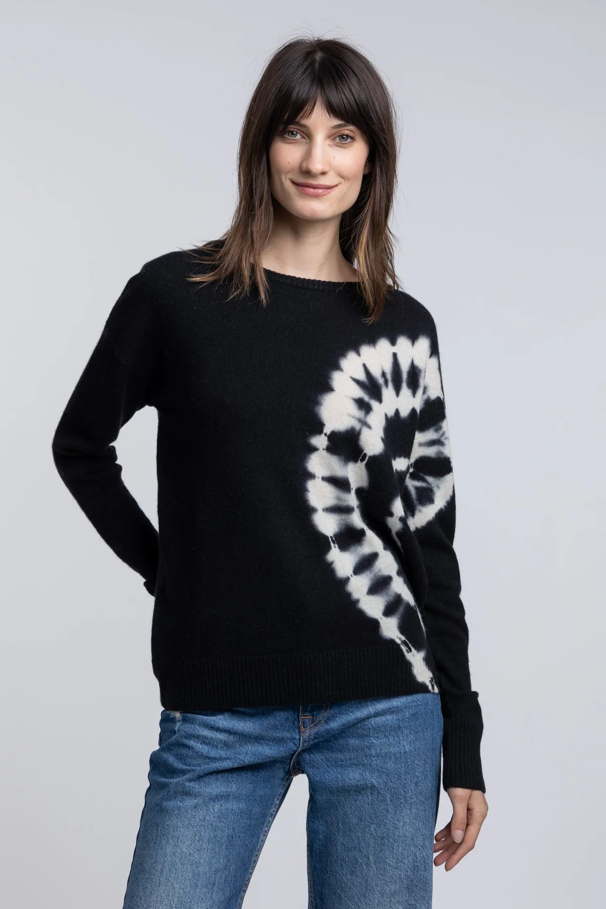 Layla Cashmere Tie Dye Sweatshirt