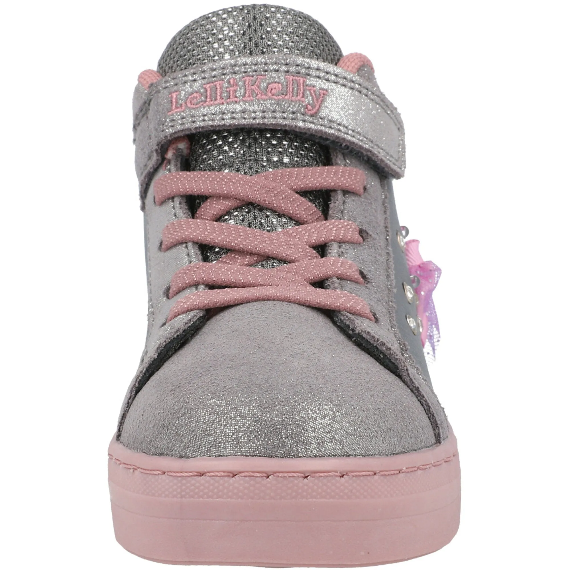 Lelli Kelly Mille Stelle Grey Ballerina Shoes