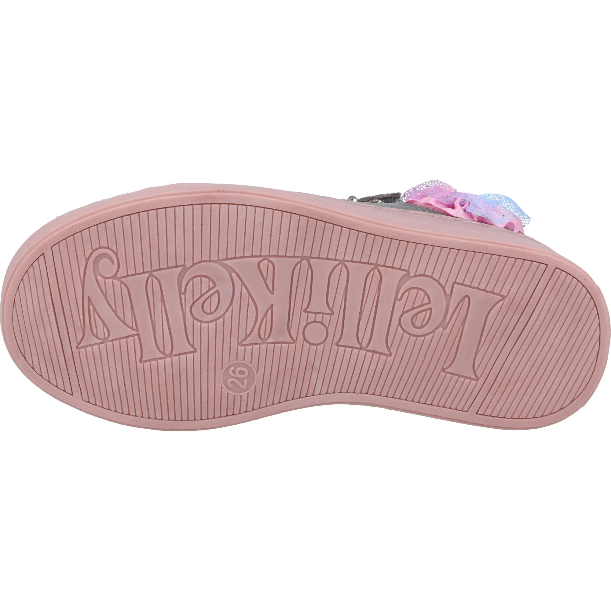 Lelli Kelly Mille Stelle Grey Ballerina Shoes