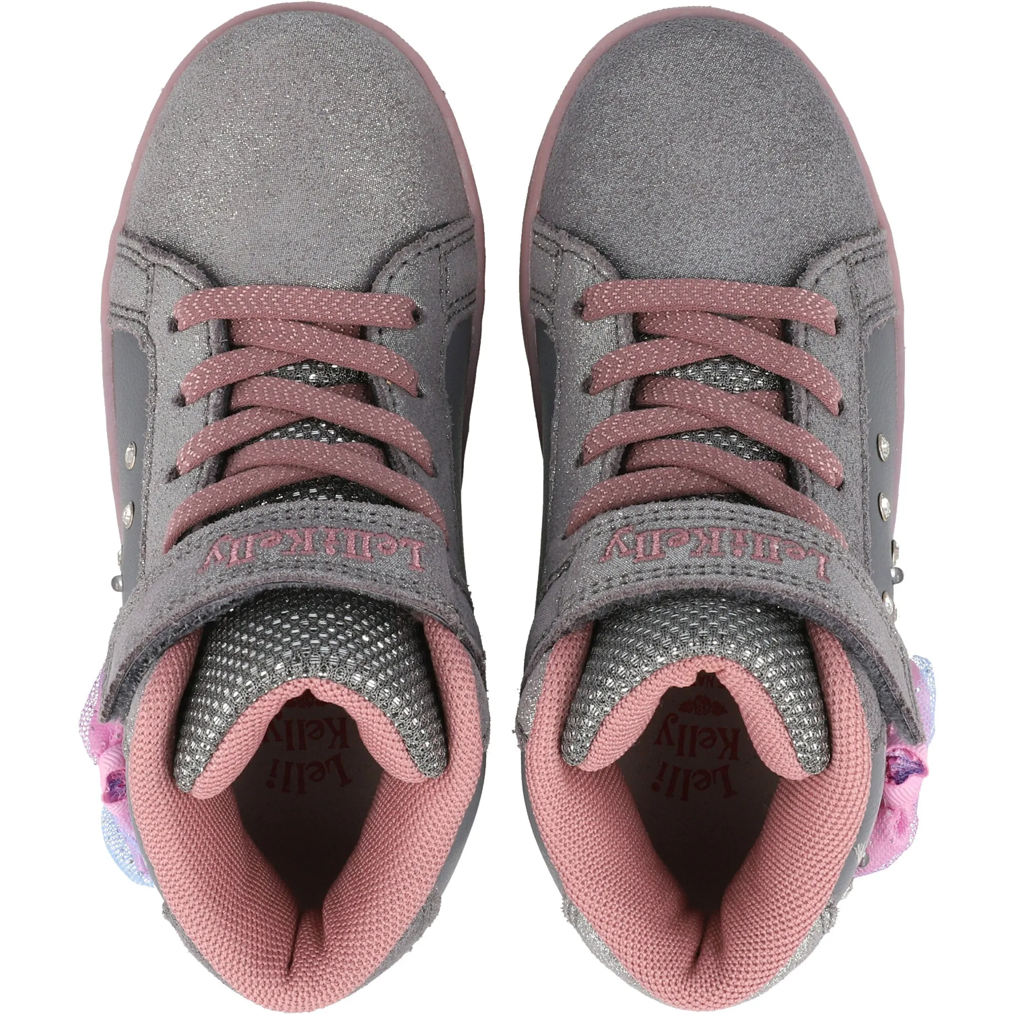 Lelli Kelly Mille Stelle Grey Ballerina Shoes