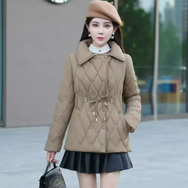 Lightweight Padded Puffer Jacket for Women - Windproof and Easy-to-clean