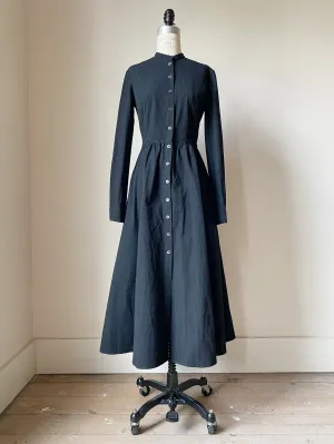 lillian worker dress with collapsible bodice into skirt