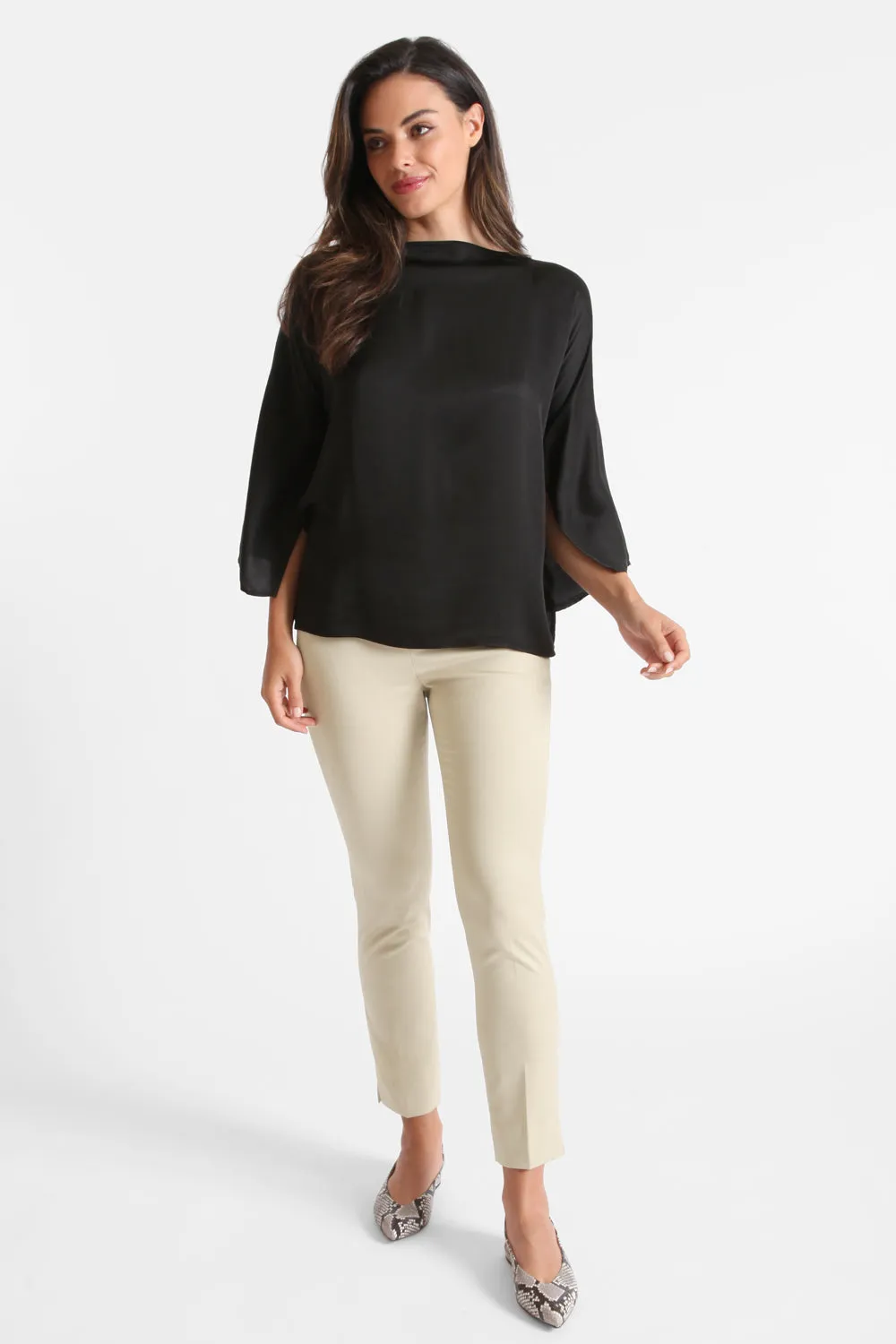 Lisa Pant - Cosmopolitan Sateen: FINAL SALE