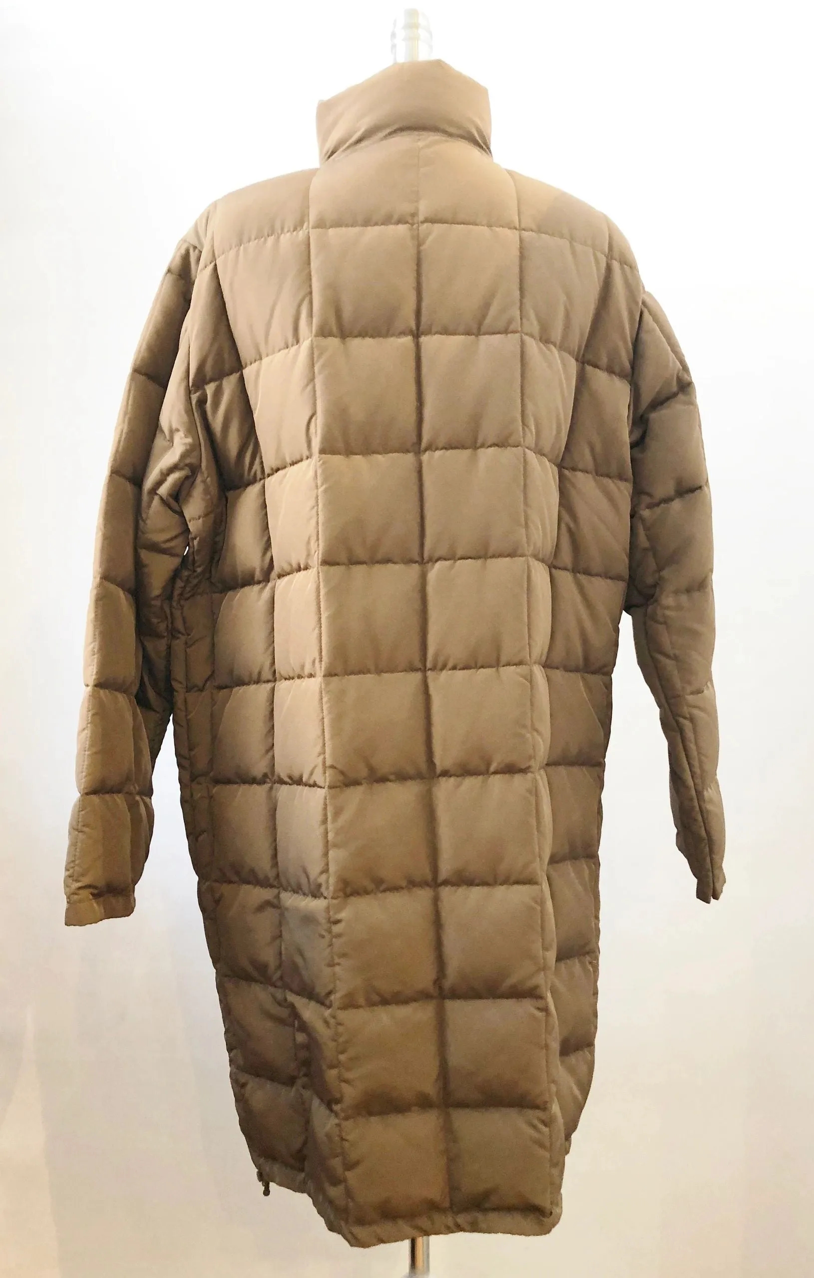 Long Quilted Puffer Coat Size 10