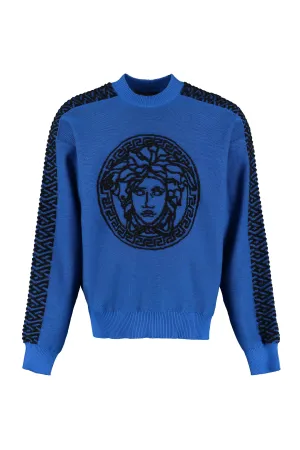 Long sleeve crew-neck sweater