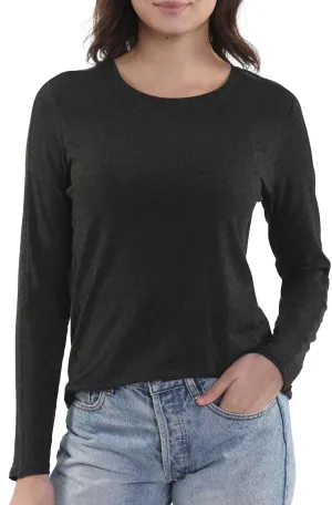 Long Sleeve Fine Knit Crewneck