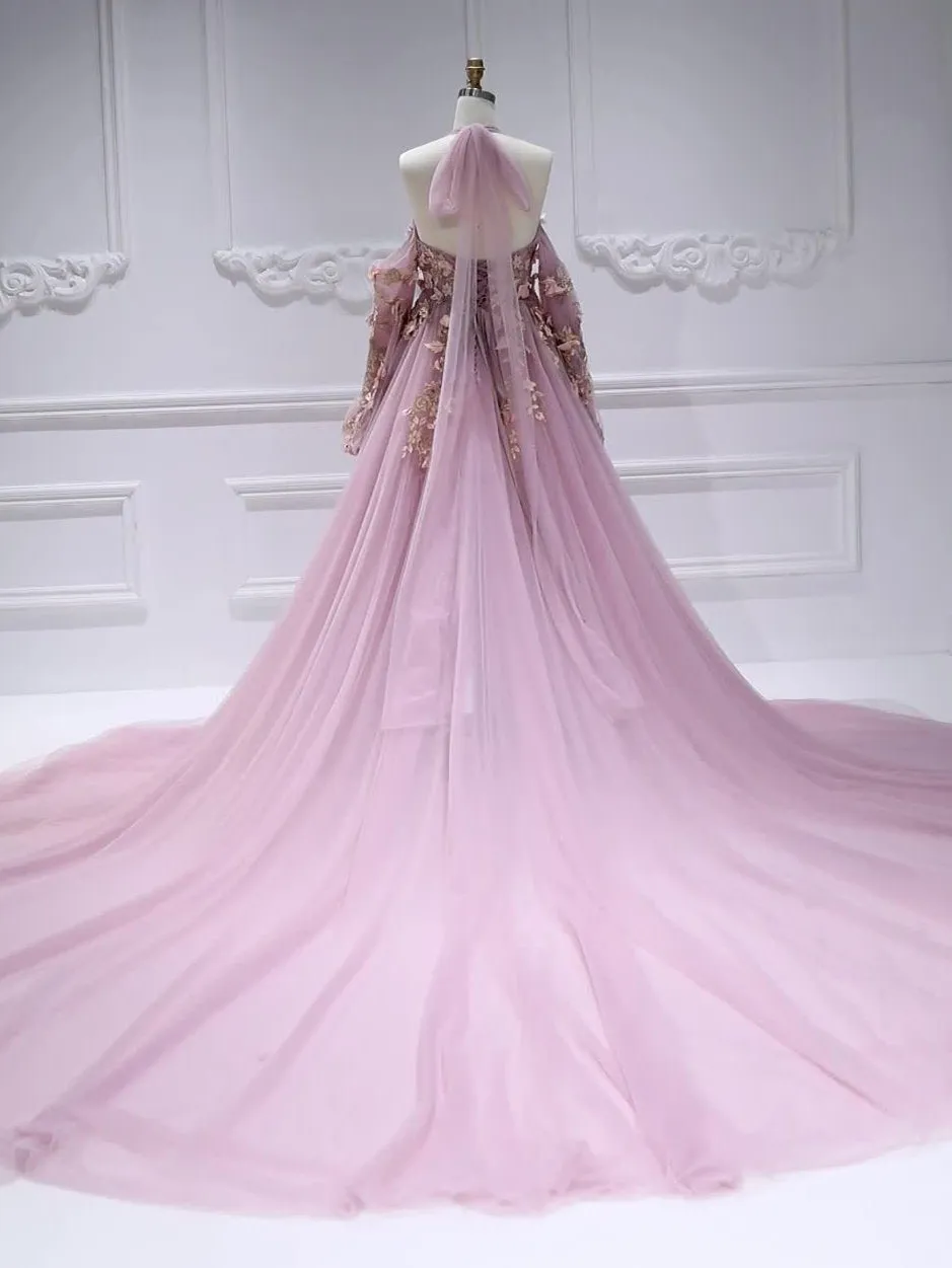 Long Sleeve Gorgeous Maternity Gown for Photoshoot Photography Dress for Photo Sessions YW231001