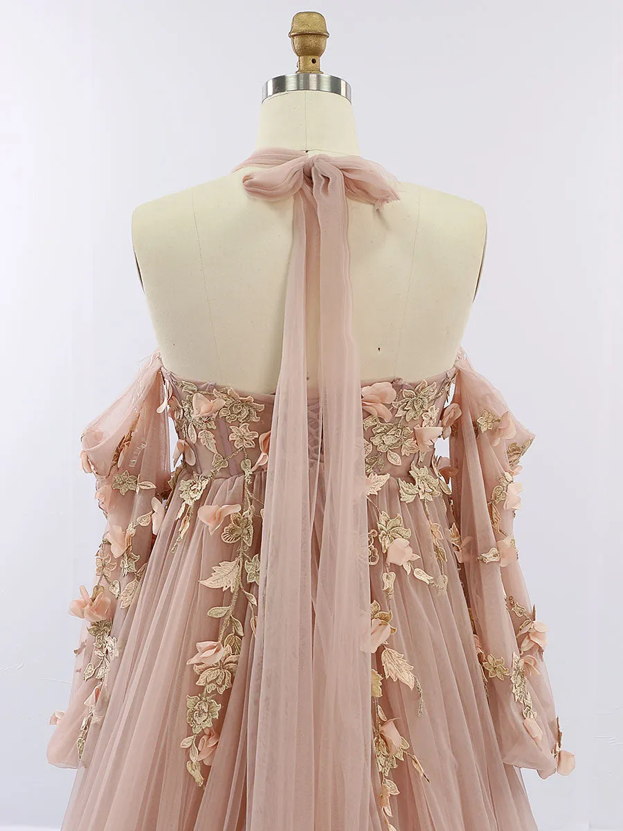 Long Sleeve Gorgeous Maternity Gown for Photoshoot Photography Dress for Photo Sessions YW231001