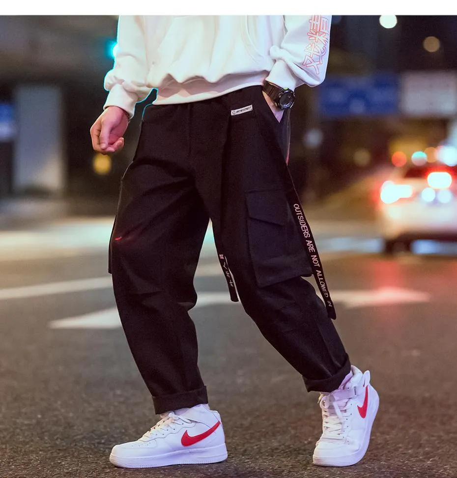Loose Hip-Hop Straight-Leg Casual Pants