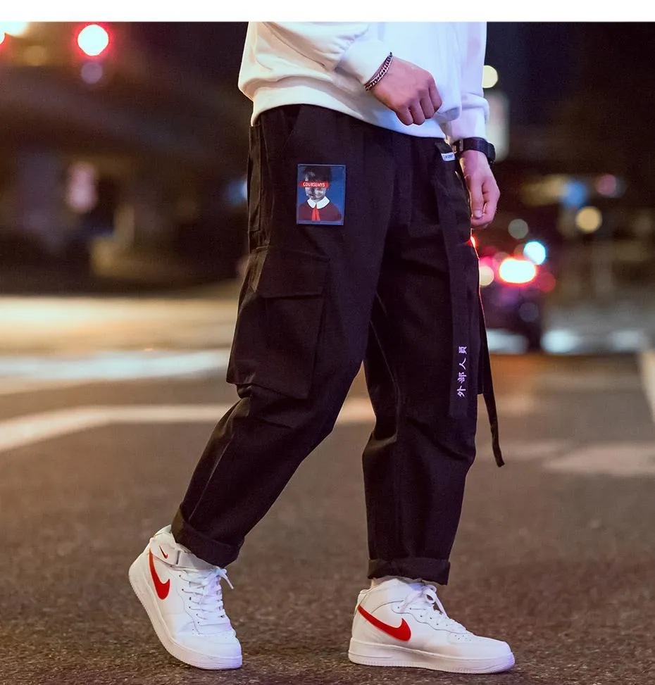 Loose Hip-Hop Straight-Leg Casual Pants