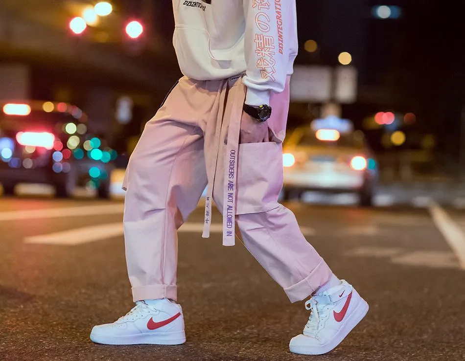 Loose Hip-Hop Straight-Leg Casual Pants