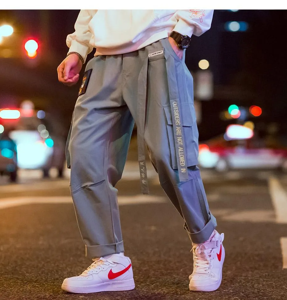Loose Hip-Hop Straight-Leg Casual Pants
