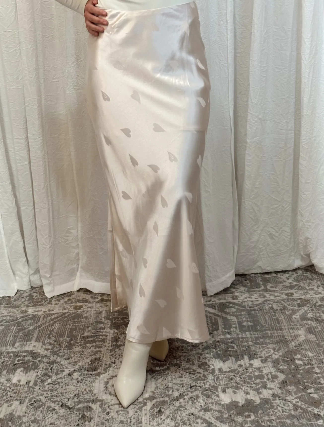 Lovely Satin Skirt