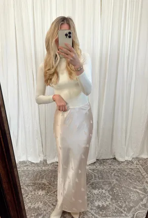 Lovely Satin Skirt
