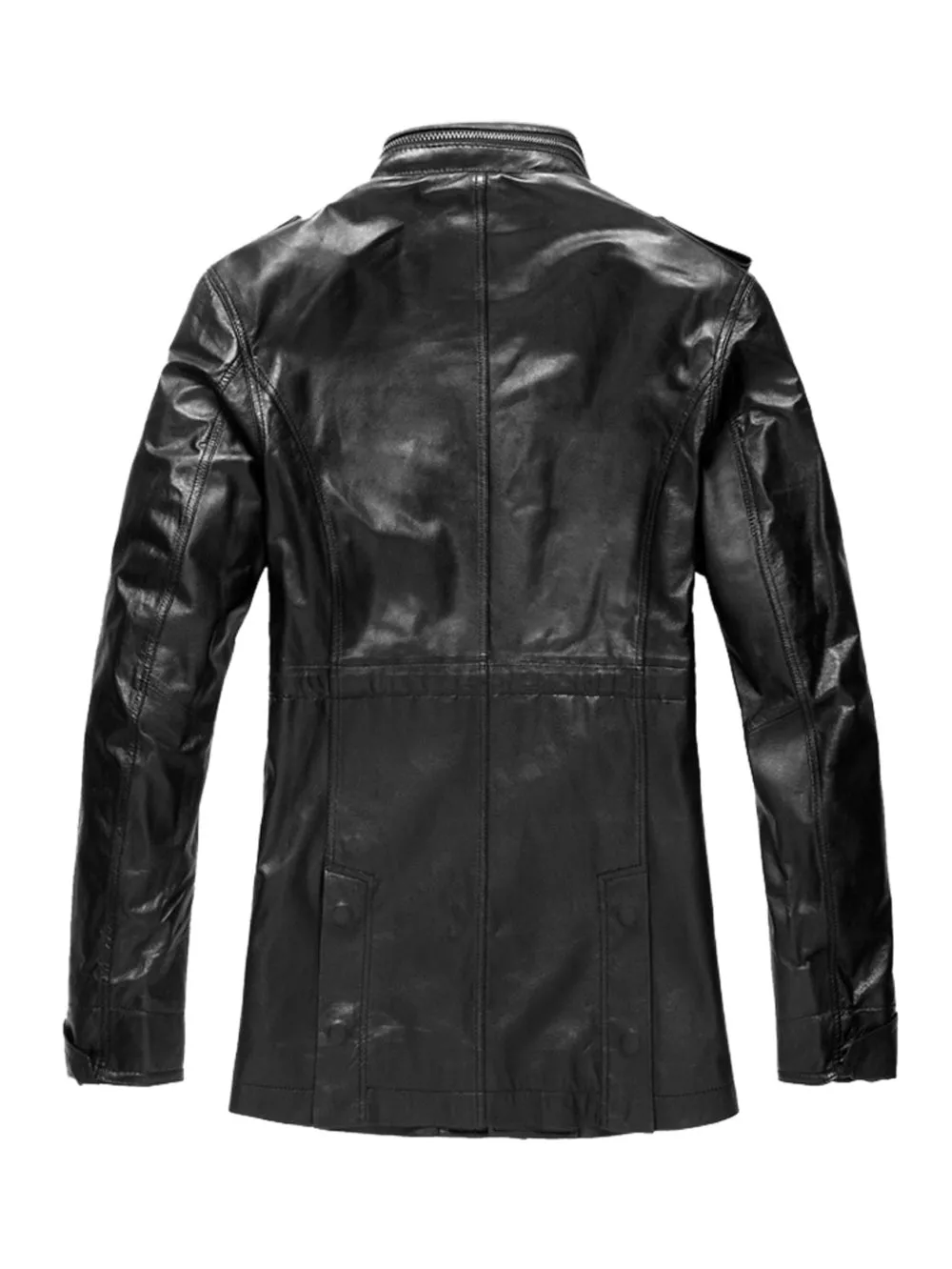 Macho Raunchy Leather Coat for Men