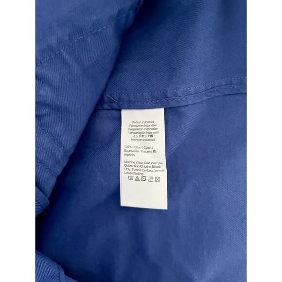 Madewell | NWT | Crossover Blazer in (Re)generative Chino in Bluestone | Sz XS