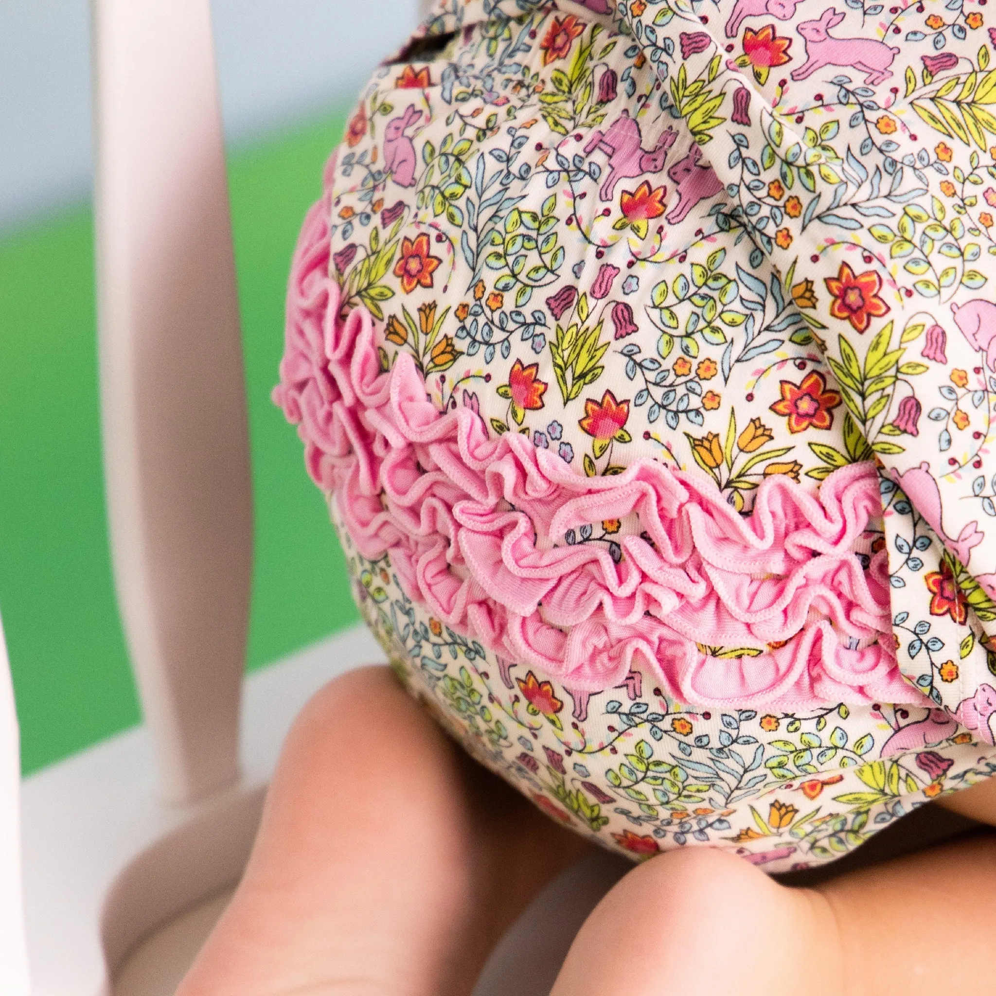 Magnetic Me: Hop Hop Modal Magnetic Infant Dress & Diaper Cover