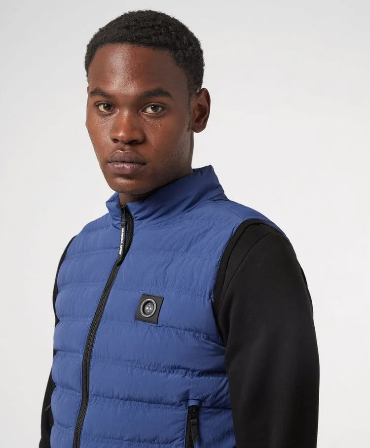 Marshall Artist Light Bubble Gilet French Navy