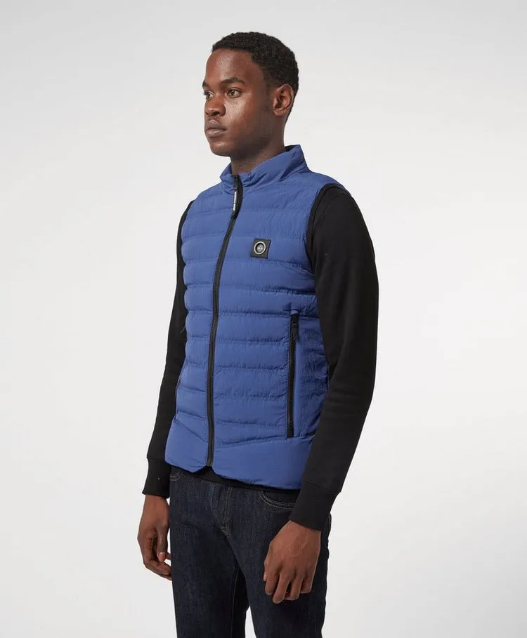 Marshall Artist Light Bubble Gilet French Navy