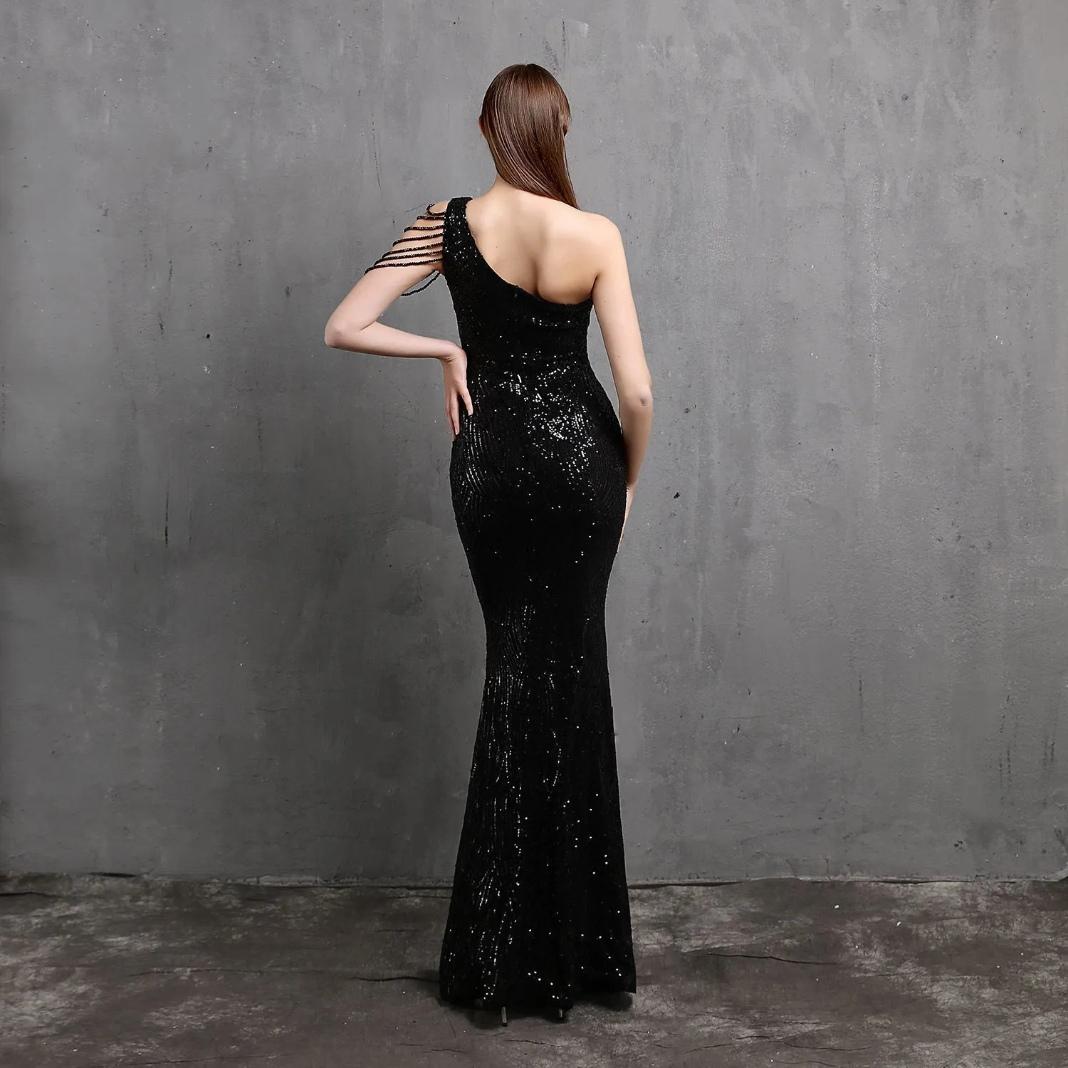 Mayven One Shoulder Formal Dress