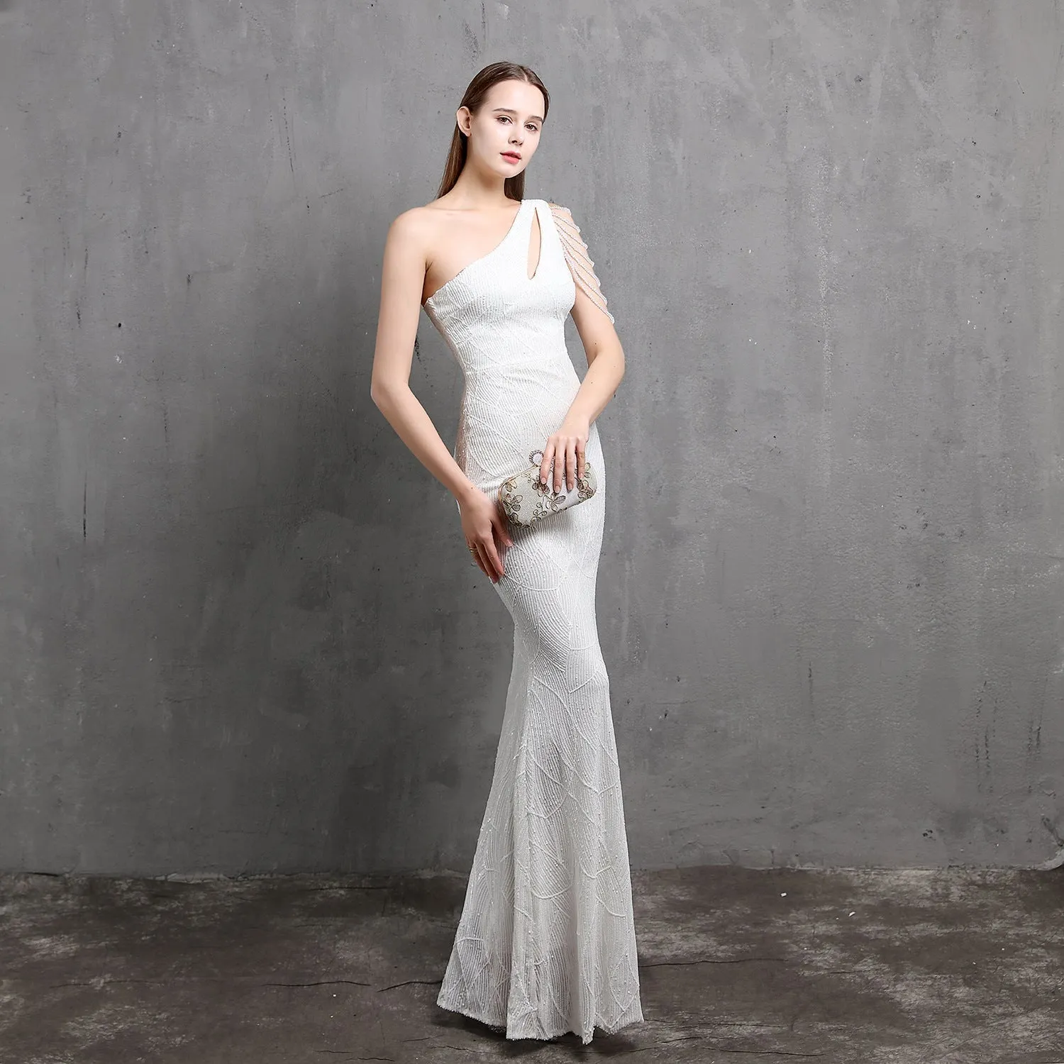 Mayven One Shoulder Formal Dress