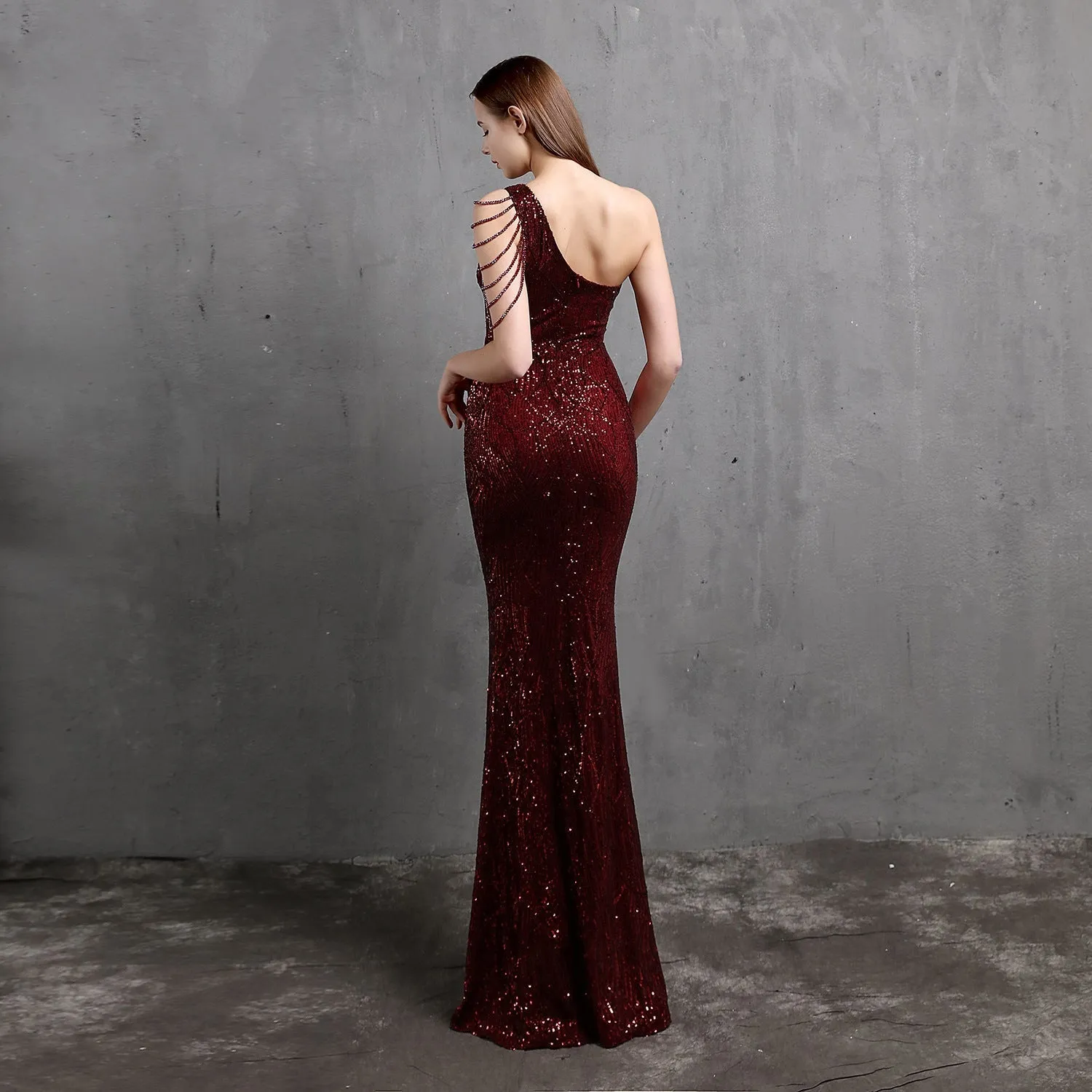 Mayven One Shoulder Formal Dress