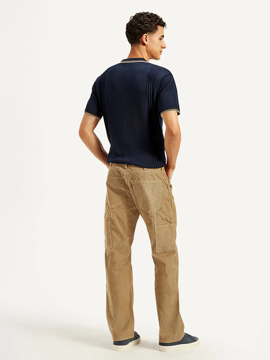 Men's 505 Khaki Straight Fit Corduroy Utility Pants