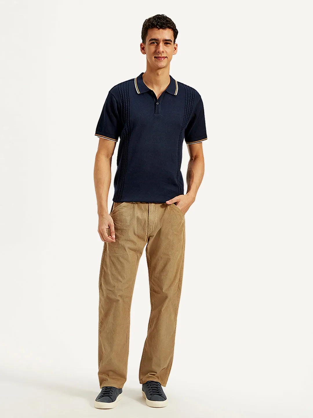 Men's 505 Khaki Straight Fit Corduroy Utility Pants