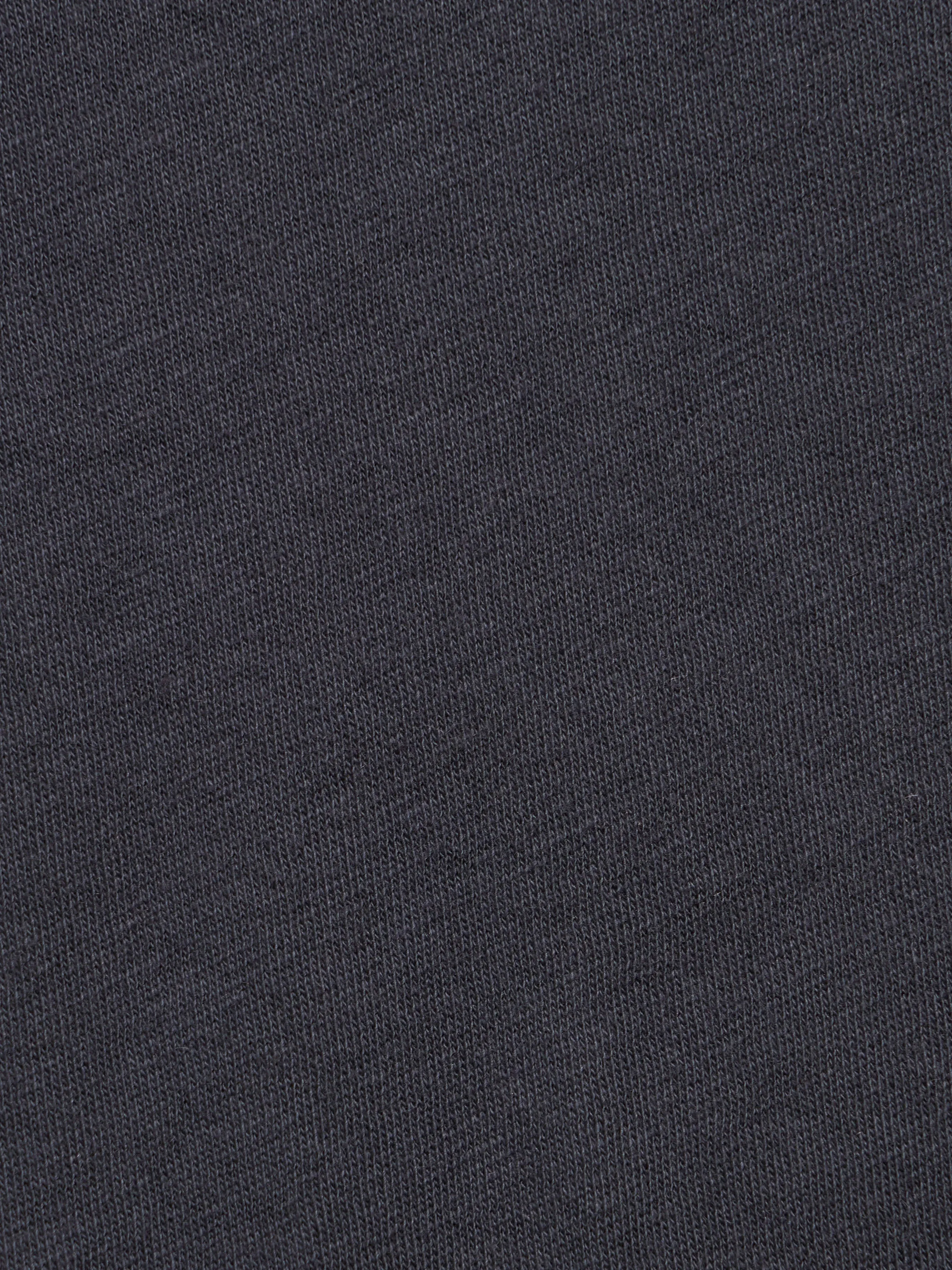 men’s cotton cashmere long sleeve - carbon