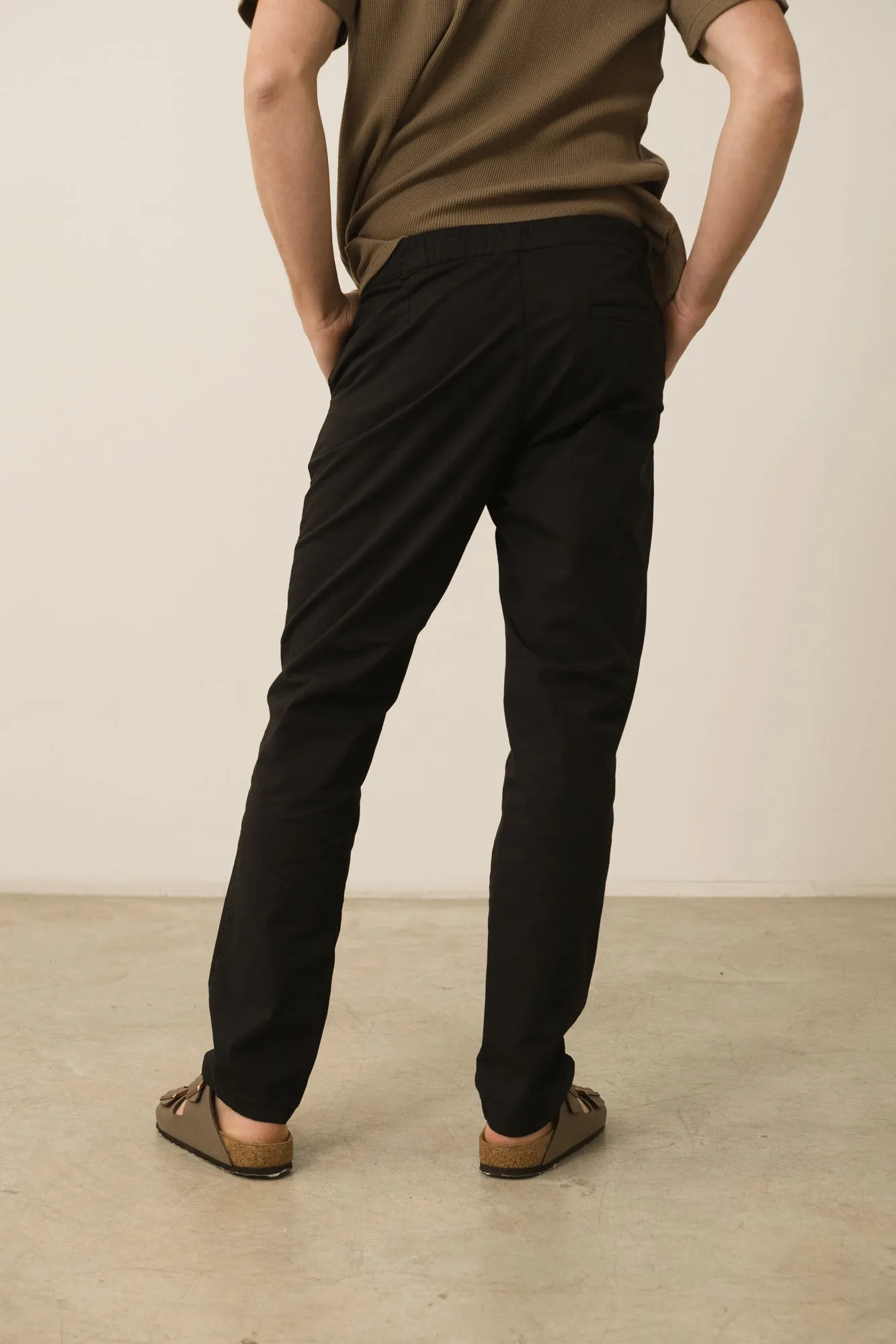 Men's Herman Linen Blend Chino Pants Black