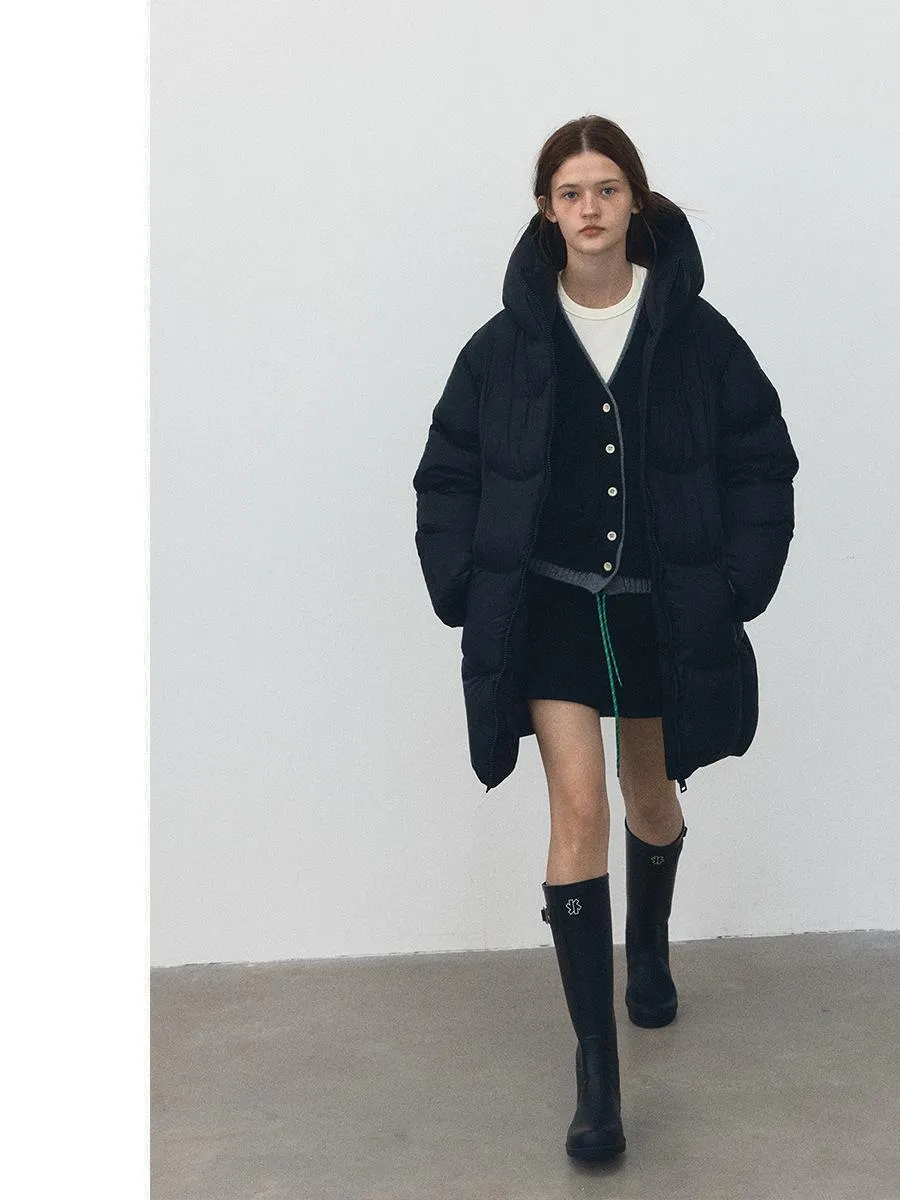 Mid-Length Puffer Jacket