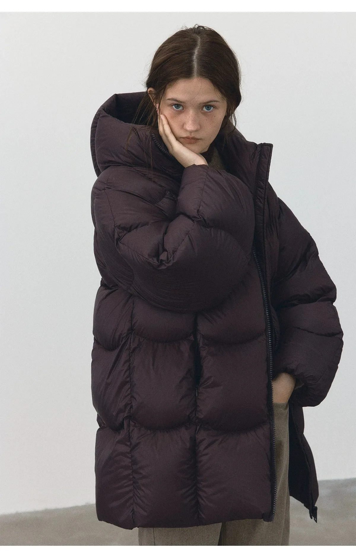 Mid-Length Puffer Jacket