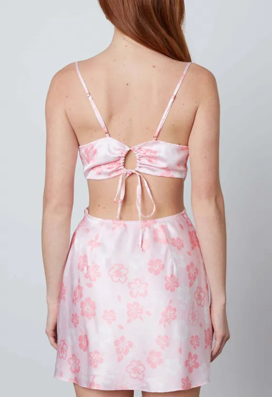 Mini Floral Slip Dress