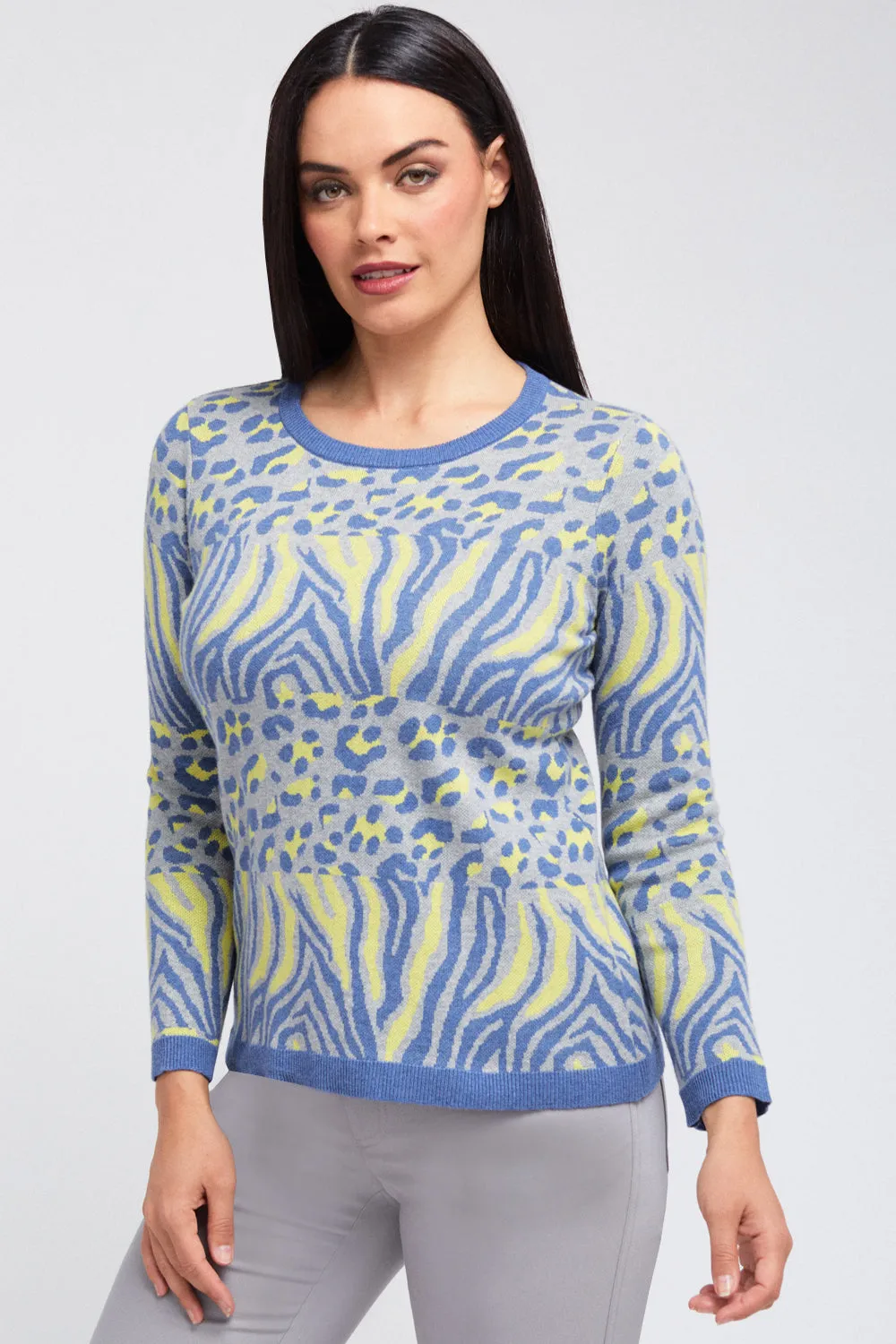Mixed Pattern Crew - Safari Bound: FINAL SALE