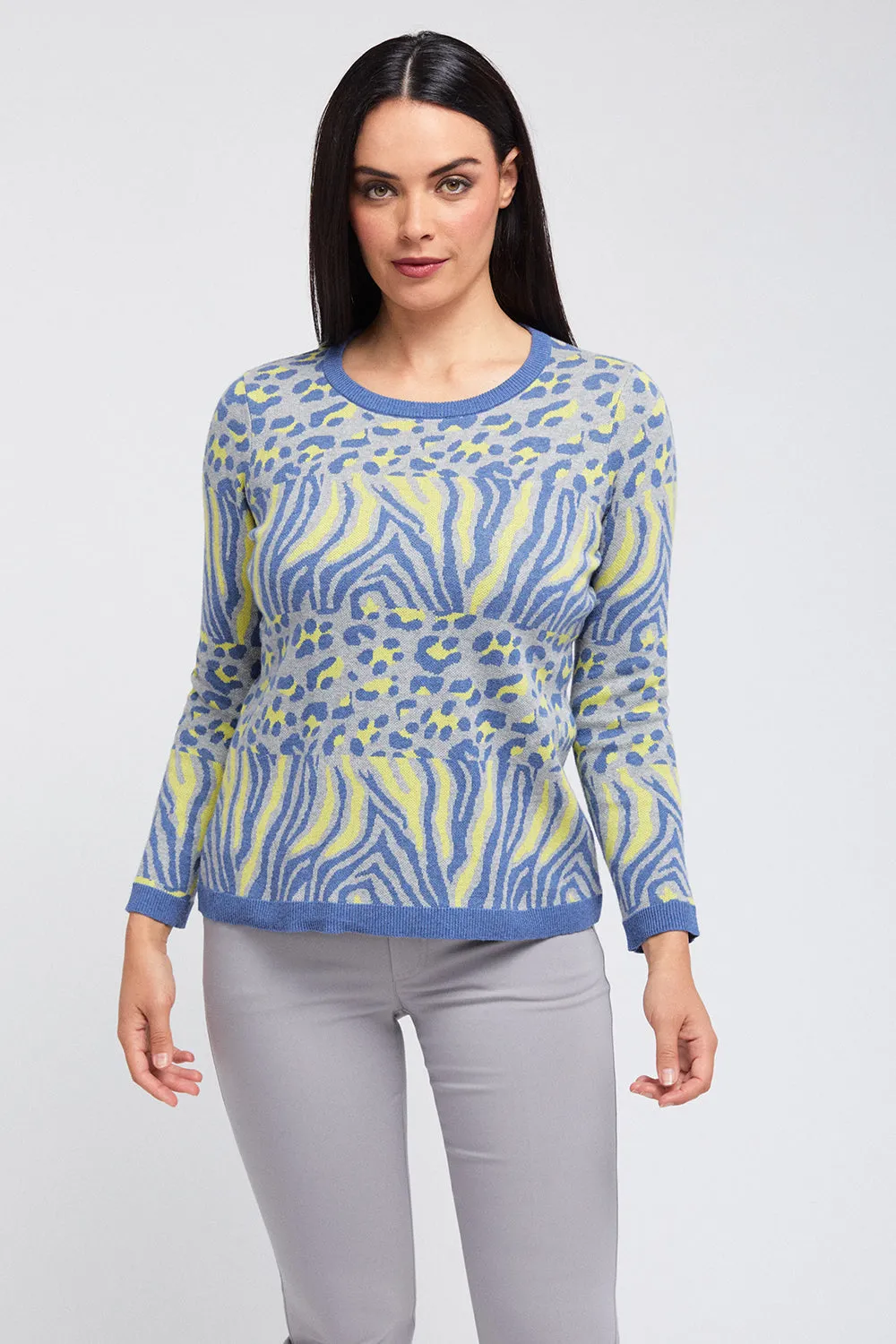 Mixed Pattern Crew - Safari Bound: FINAL SALE