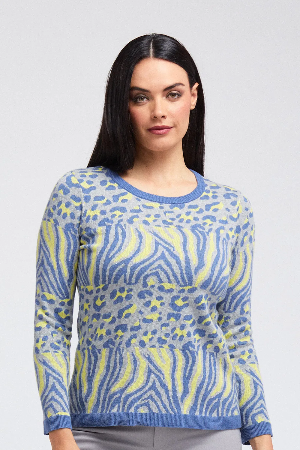 Mixed Pattern Crew - Safari Bound: FINAL SALE