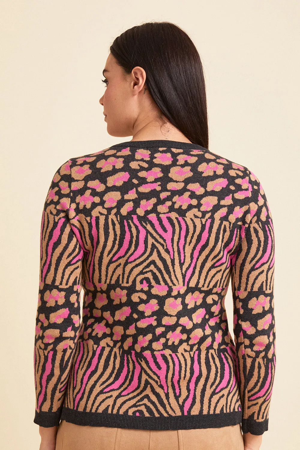 Mixed Pattern Crew - Safari Bound: FINAL SALE