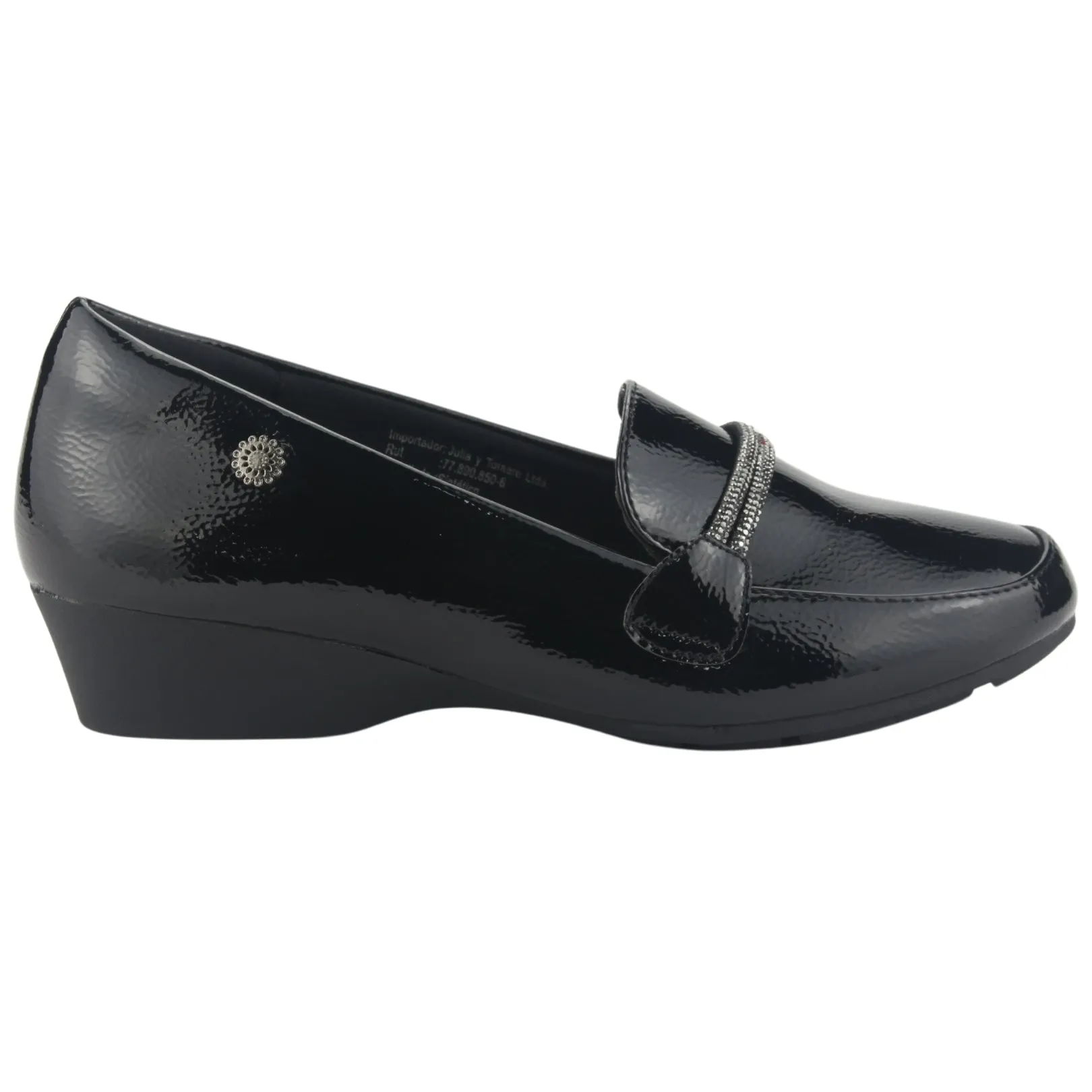 Mocasin Chalada Mujer Dana-6 V Negro Casual