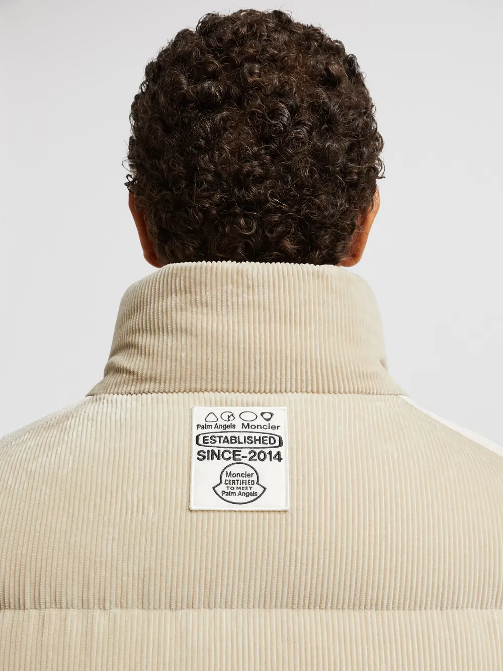 MONCLER GENIUS X PALM ANGELS Abrolhos Padded Jacket Beige