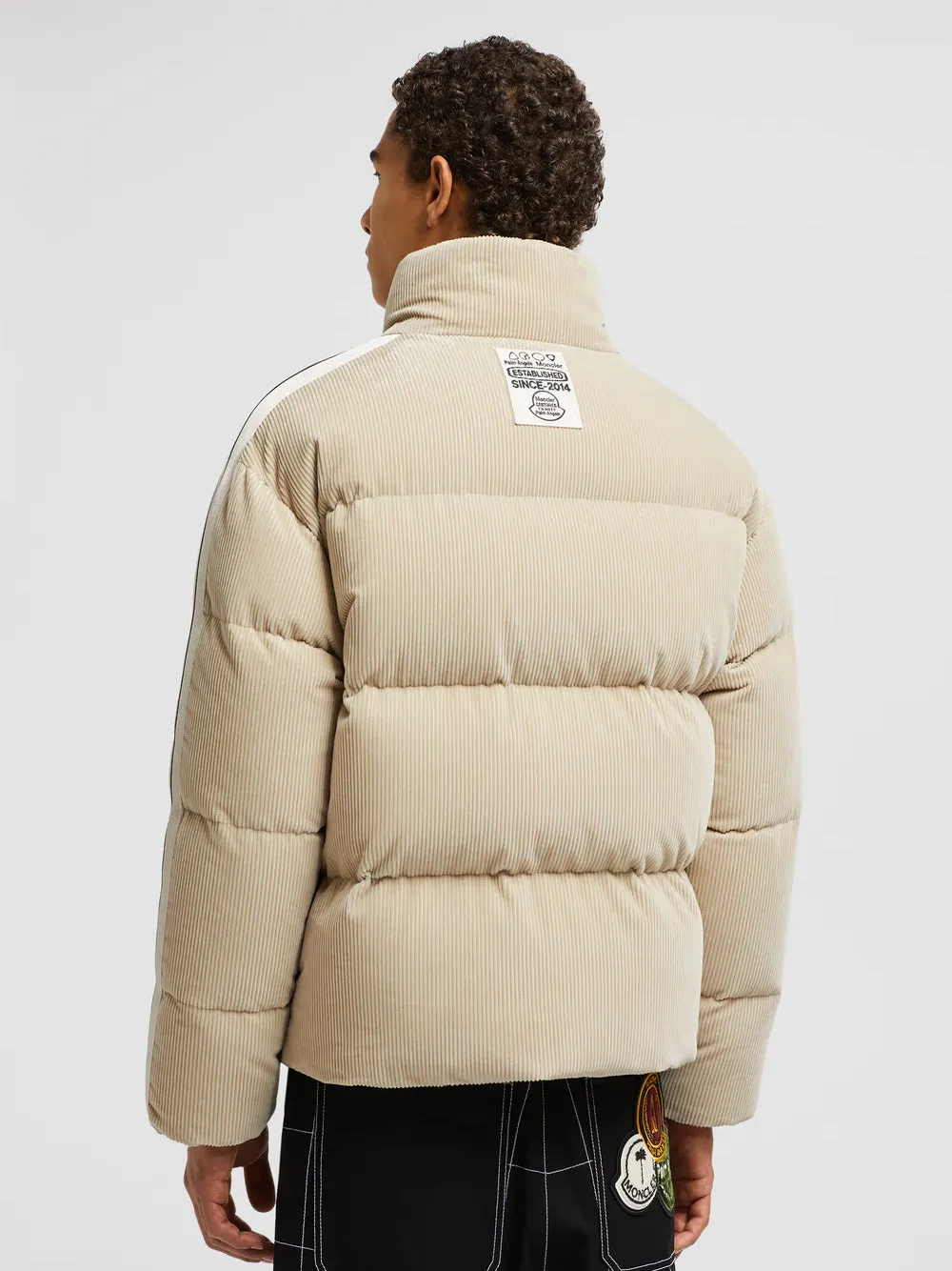 MONCLER GENIUS X PALM ANGELS Abrolhos Padded Jacket Beige