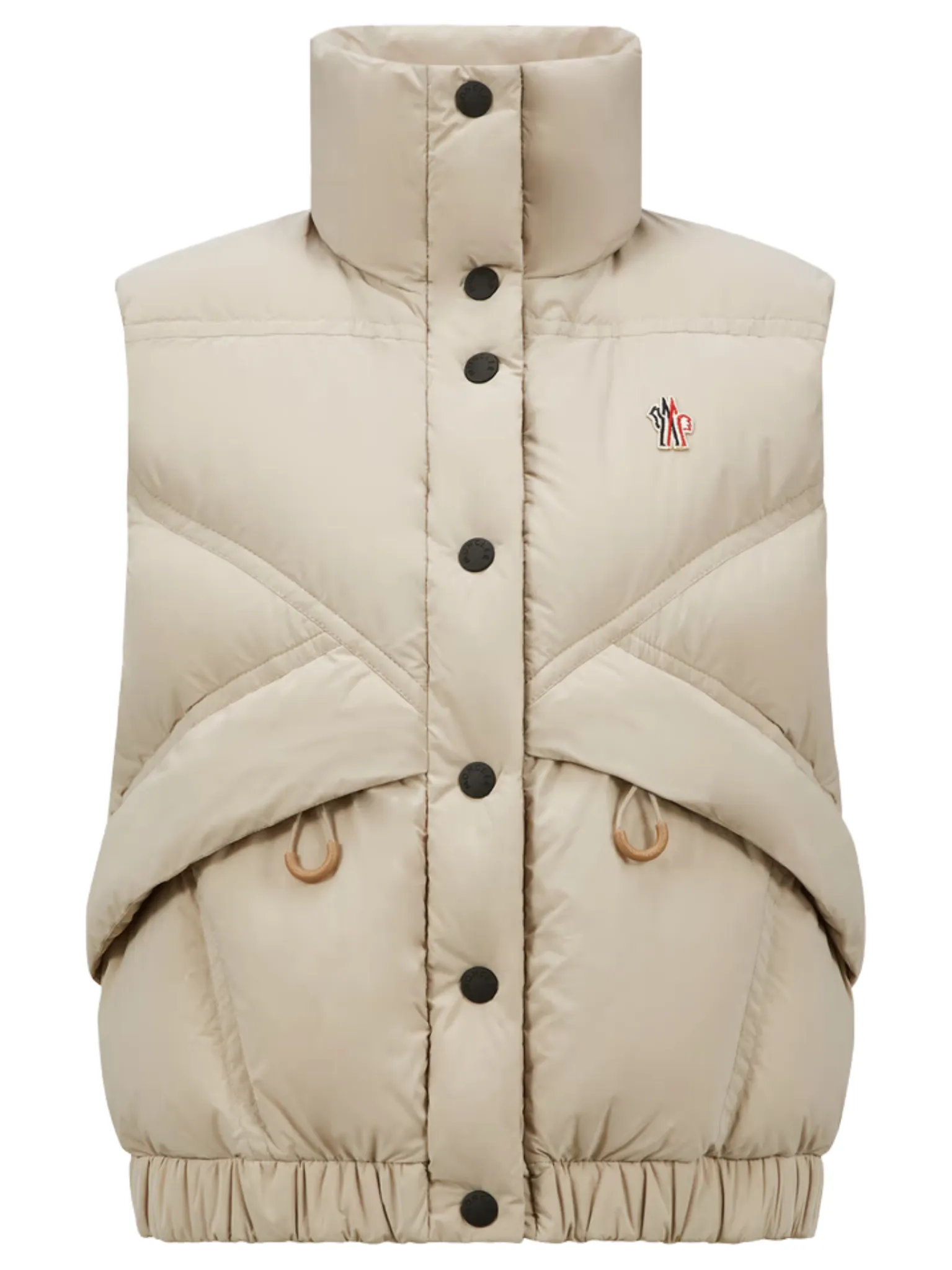MONCLER GRENOBLE WOMEN Marolies Down Gilet Beige
