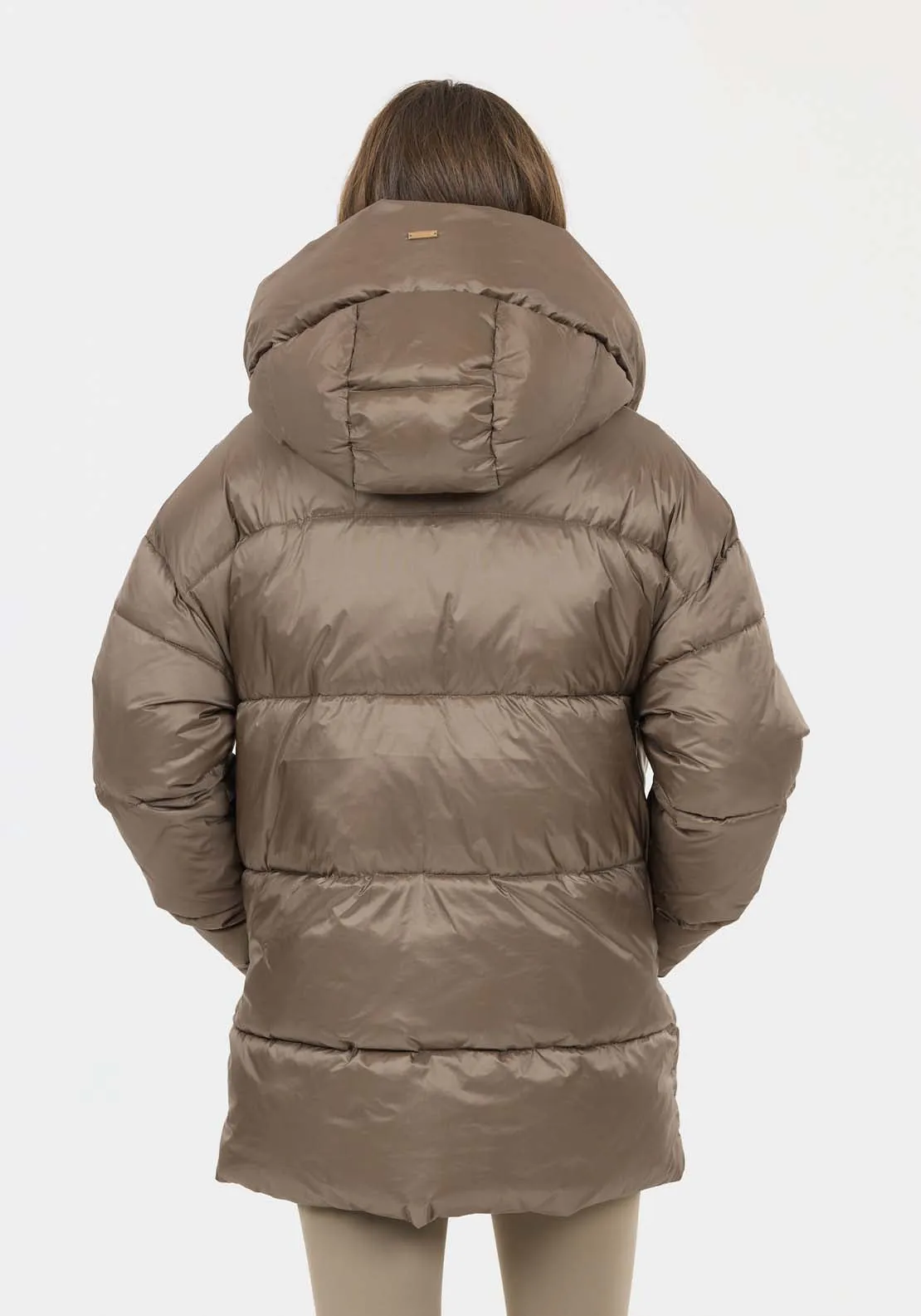 Moriarty  Puffer Jacket - Brown
