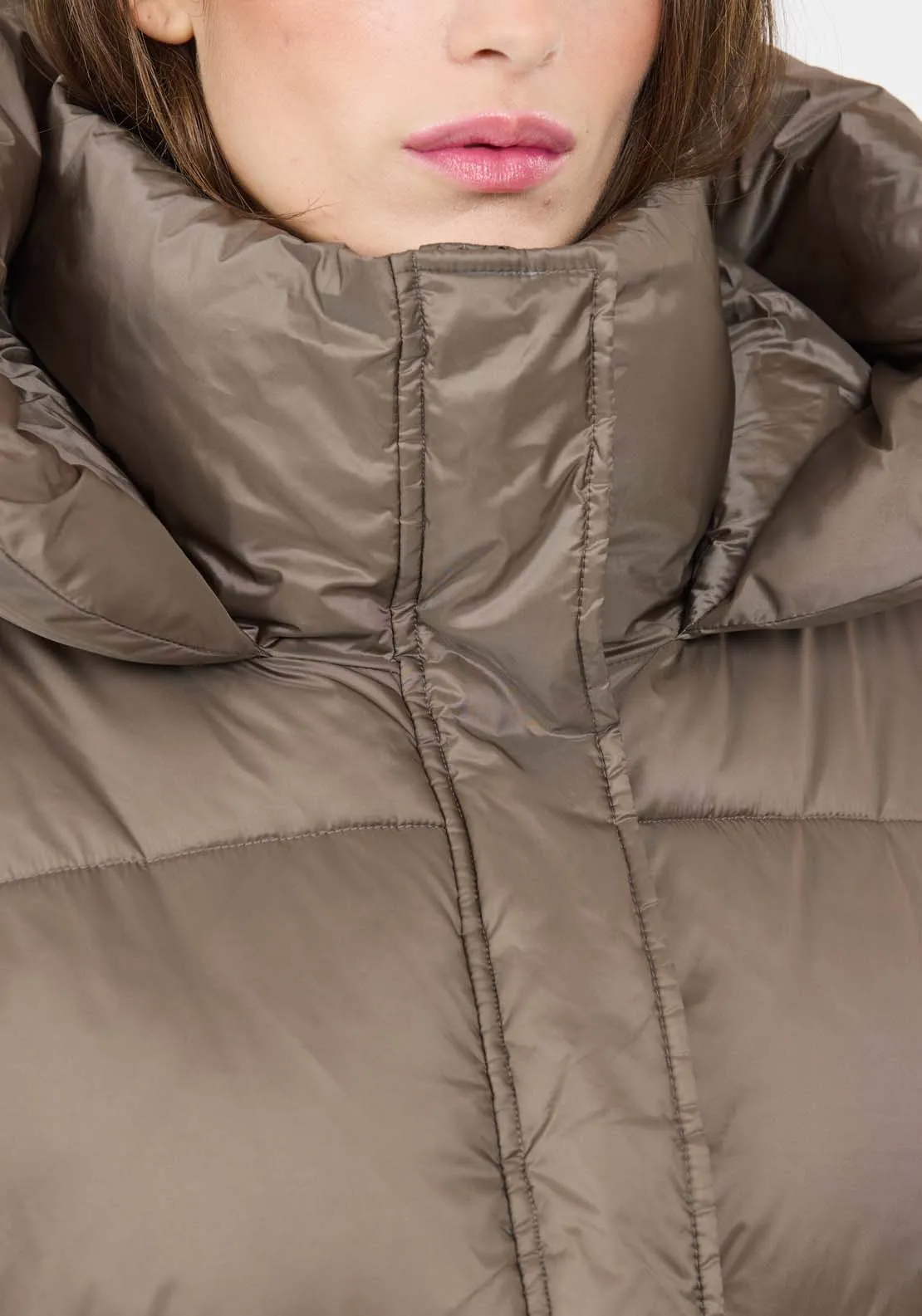 Moriarty  Puffer Jacket - Brown