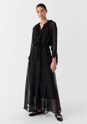 Morrison - Lottie Shirt Dress in Black