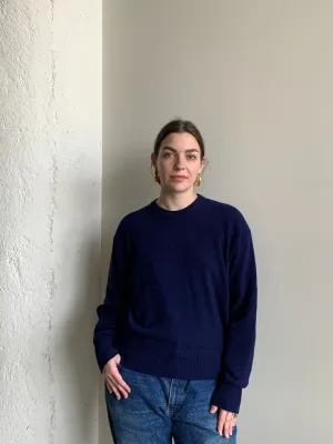 Navy vintage cashmere sweater