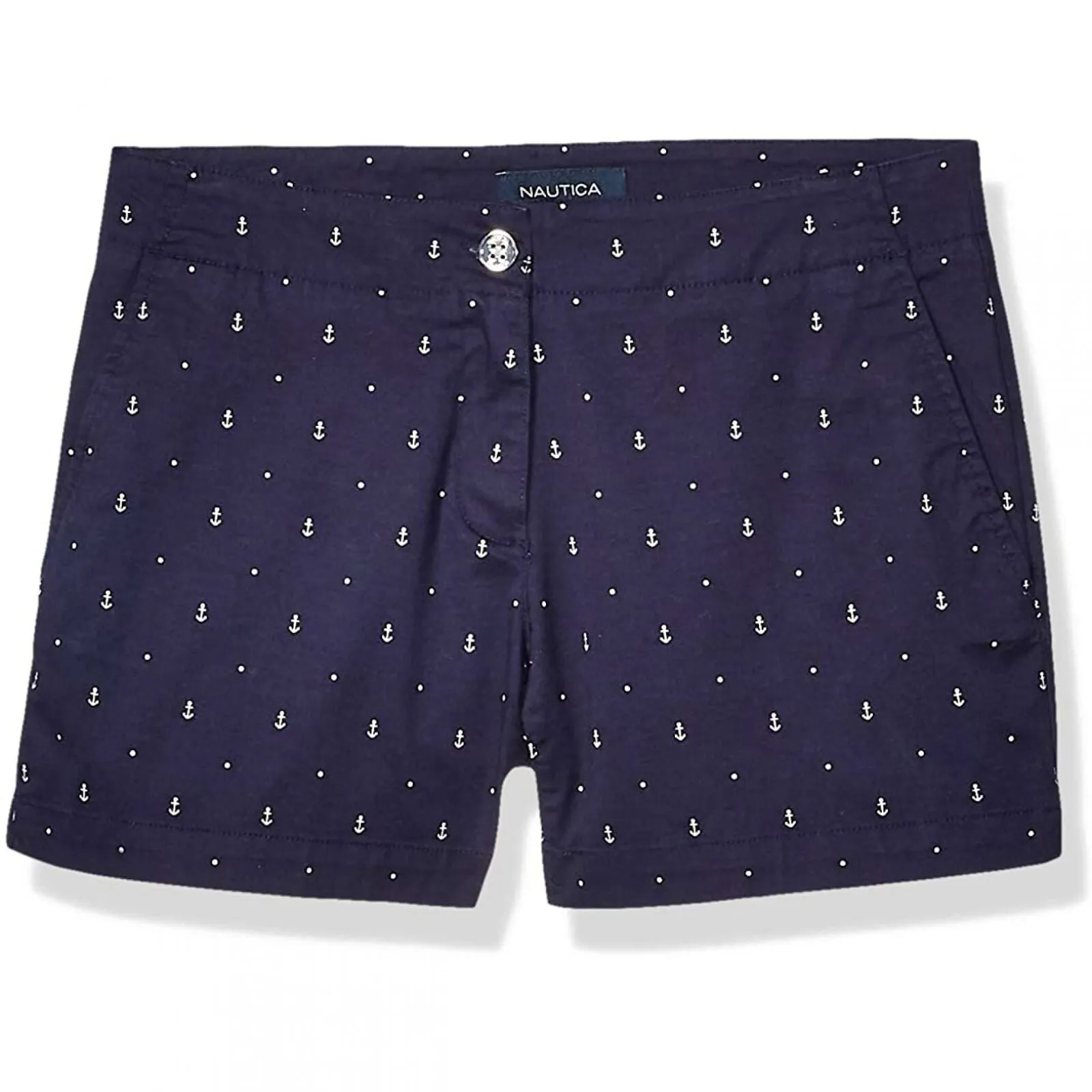 New Nautica Women's Cotton Stretch Twill Shorts. 1387358-NEW 10