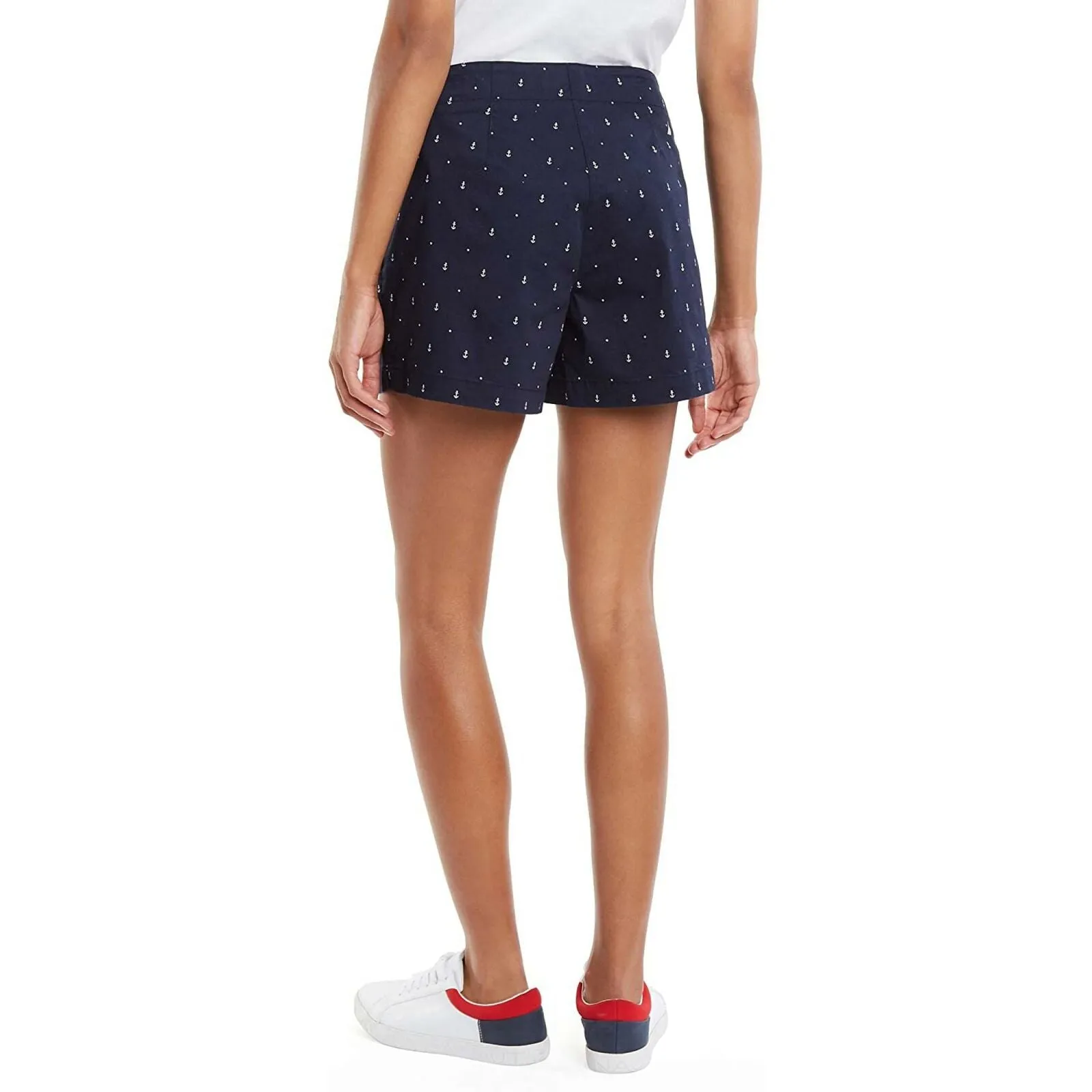 New Nautica Women's Cotton Stretch Twill Shorts. 1387358-NEW 10