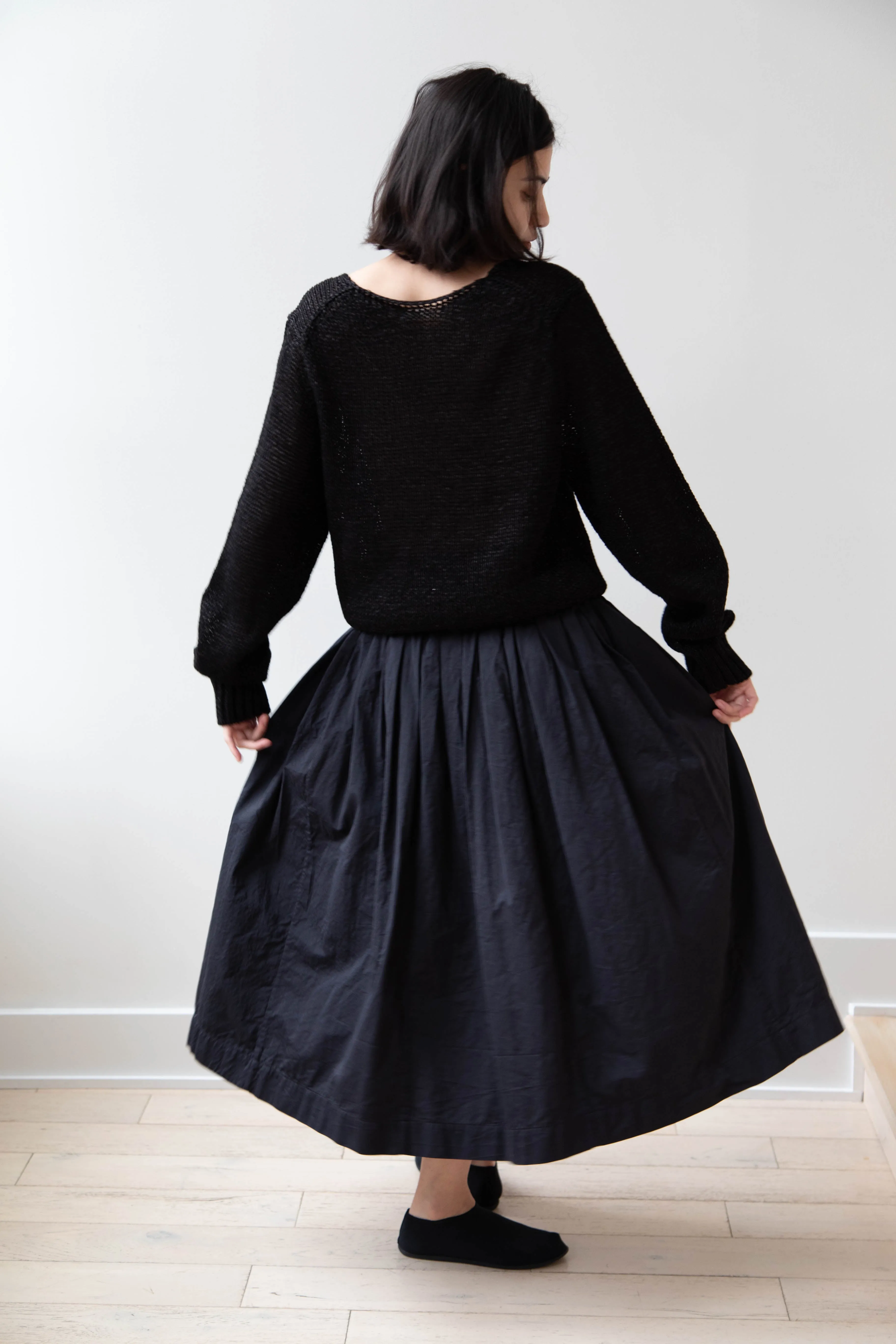 Nothing Written | Sia V-Neck Pullover in Black