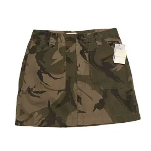 NWT Lucky Brand Camo Cargo Casual Streetwear Utility Y2K Mini Skirt