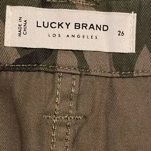 NWT Lucky Brand Camo Cargo Casual Streetwear Utility Y2K Mini Skirt